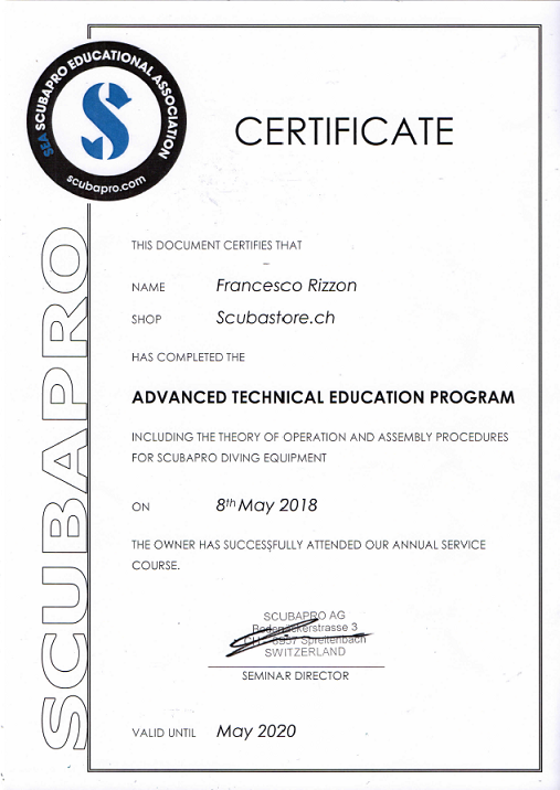 certificato